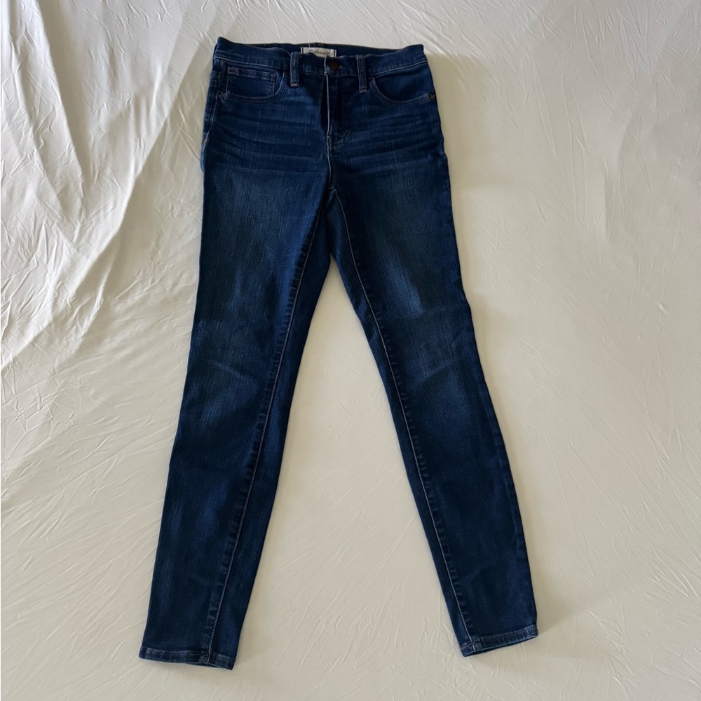 Madewell Dark Blue Skinny Jeans